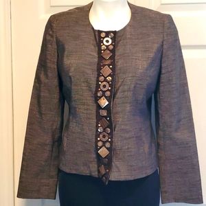 Ellen Tracy Button-Down Women's Blazer - 10P